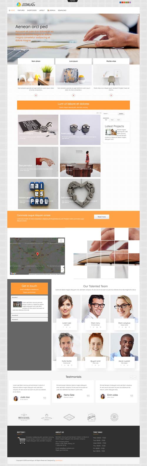 Creative Joomla Template
