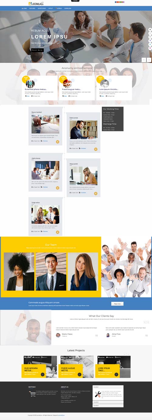 Corporate Business Joomla Template