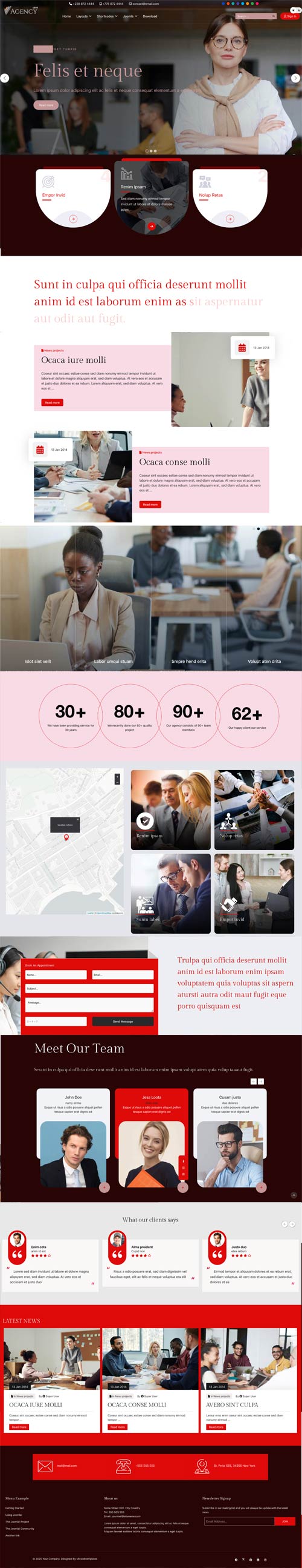 Business Consulting joomla template