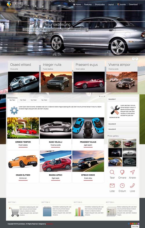 Cars Joomla Template