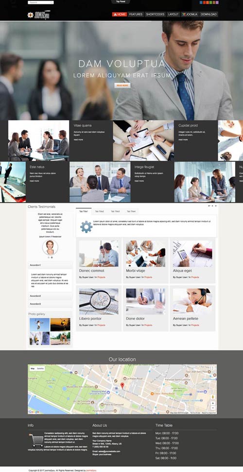 Business Joomla Template