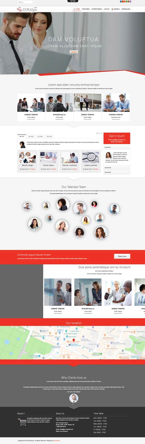 Business Joomla Template